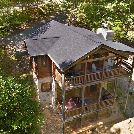 Private Smoky Mountain Luxury Log Home With 2 Fireplaces, Hot Tub & Community Pool Sevierville Exterior photo