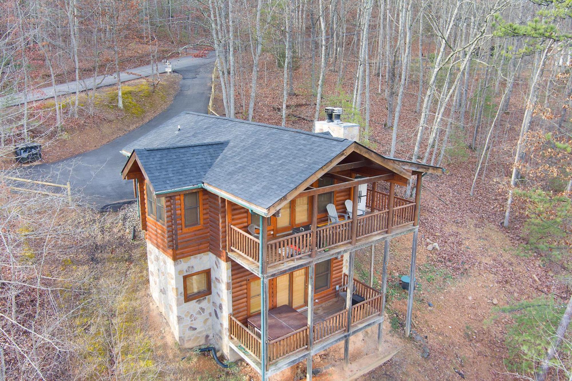 Private Smoky Mountain Luxury Log Home With 2 Fireplaces, Hot Tub & Community Pool Sevierville Exterior photo