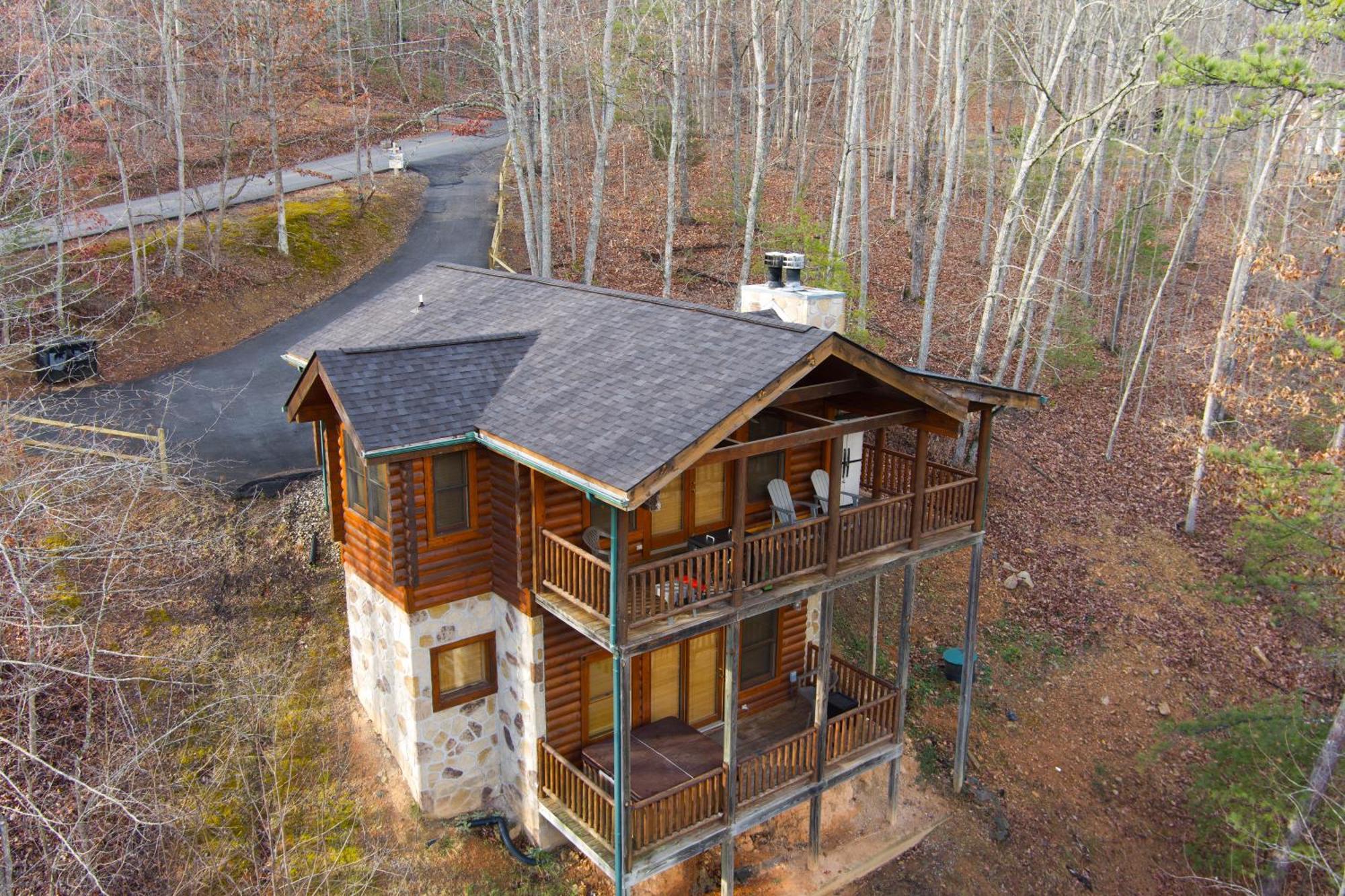 Private Smoky Mountain Luxury Log Home With 2 Fireplaces, Hot Tub & Community Pool Sevierville Exterior photo