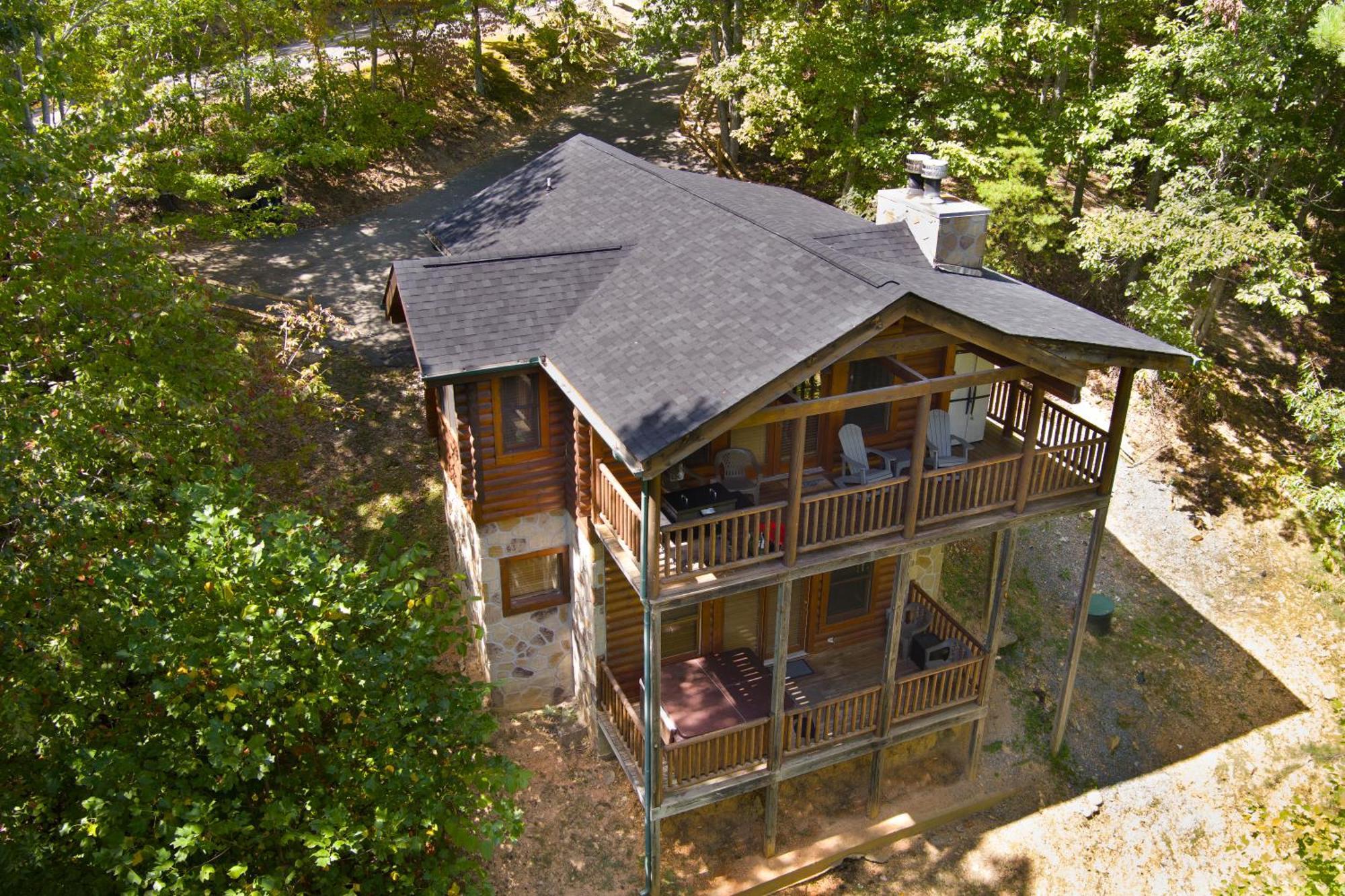 Private Smoky Mountain Luxury Log Home With 2 Fireplaces, Hot Tub & Community Pool Sevierville Exterior photo